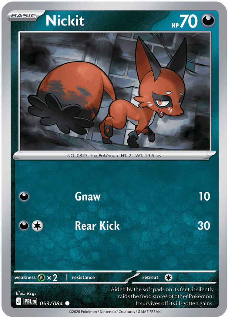 Nickit (053/084) [Mega Evolution: Pitch Black] | Card Citadel