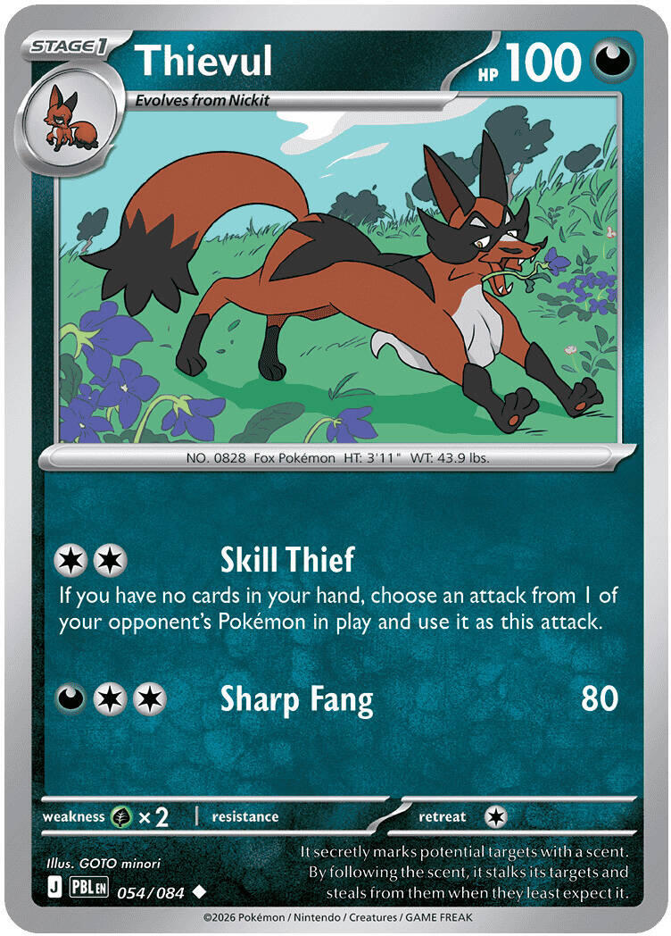 Thievul (054/084) [Mega Evolution: Pitch Black] | Card Citadel