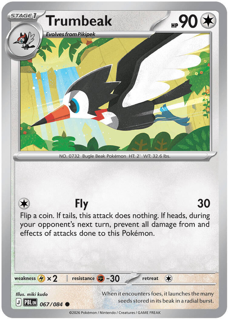 Trumbeak (067/084) [Mega Evolution: Pitch Black] | Card Citadel