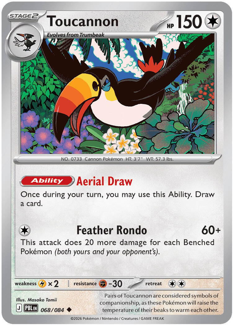 Toucannon (068/084) [Mega Evolution: Pitch Black] | Card Citadel