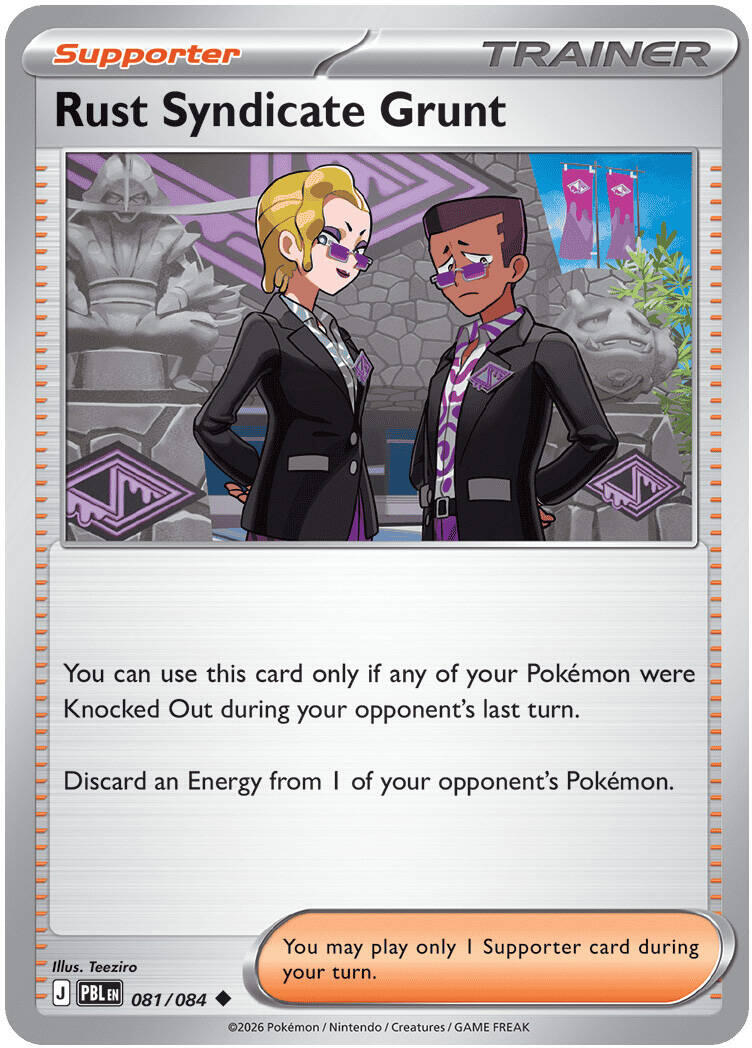 Rust Syndicate Grunt (081/084) [Mega Evolution: Pitch Black] | Card Citadel