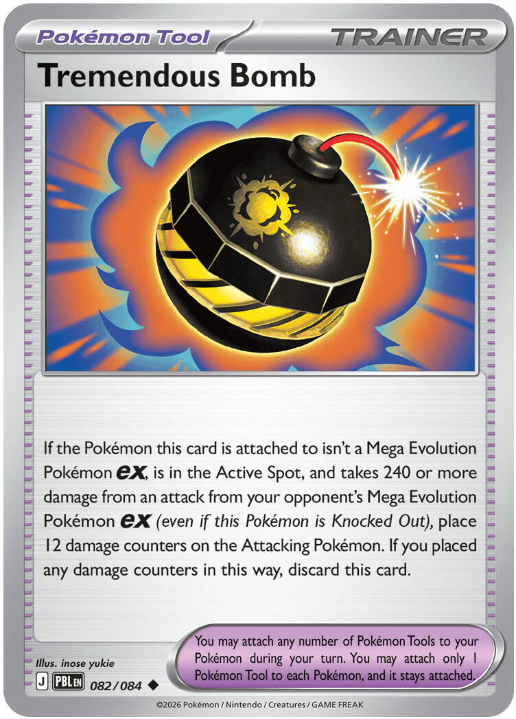 Tremendous Bomb (082/084) [Mega Evolution: Pitch Black] | Card Citadel