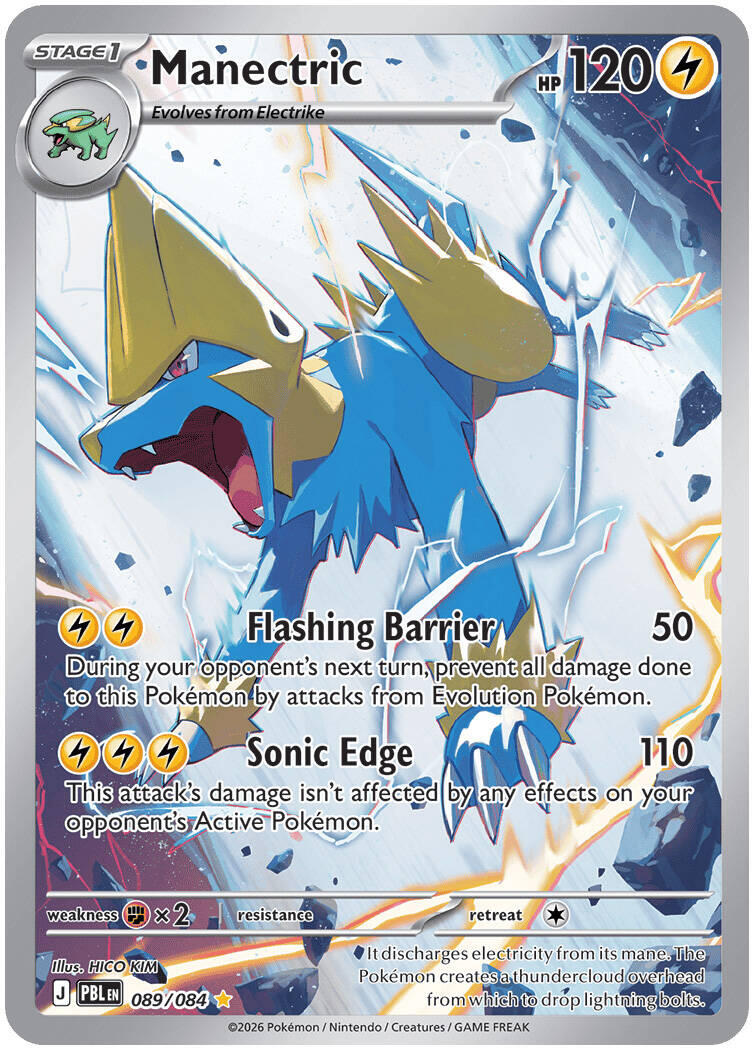 Manectric (089/084) [Mega Evolution: Pitch Black] | Card Citadel
