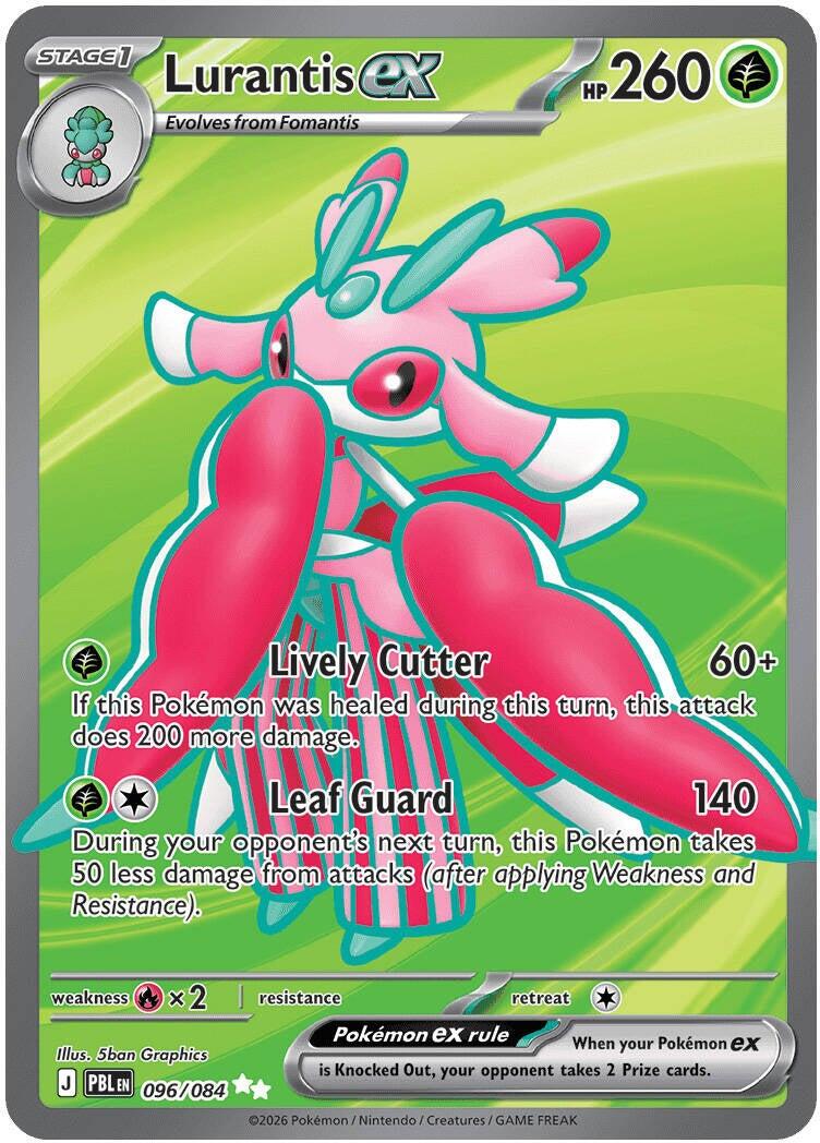 Lurantis ex (096/084) [Mega Evolution: Pitch Black] | Card Citadel