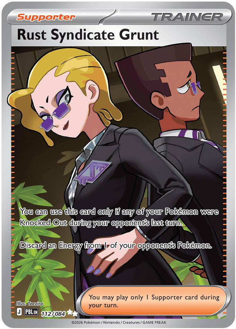 Rust Syndicate Grunt (112/084) [Mega Evolution: Pitch Black] | Card Citadel