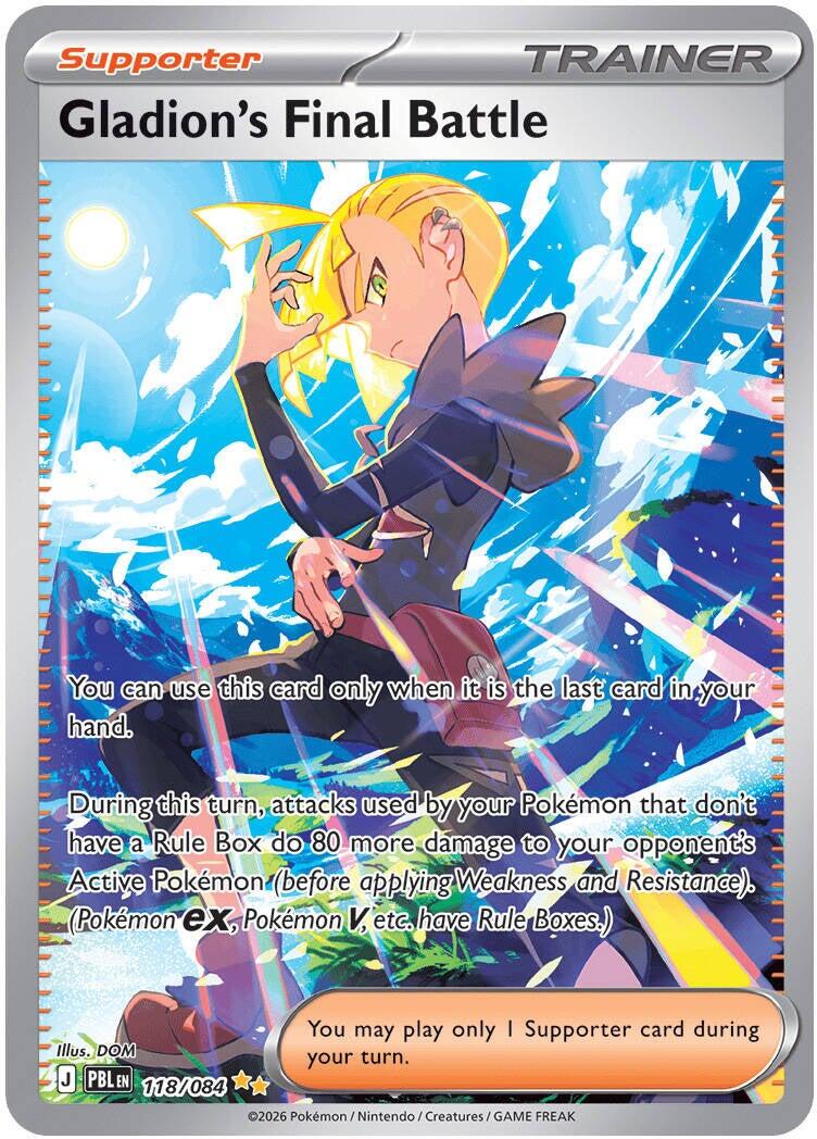 Gladion's Final Battle (118/084) [Mega Evolution: Pitch Black] | Card Citadel