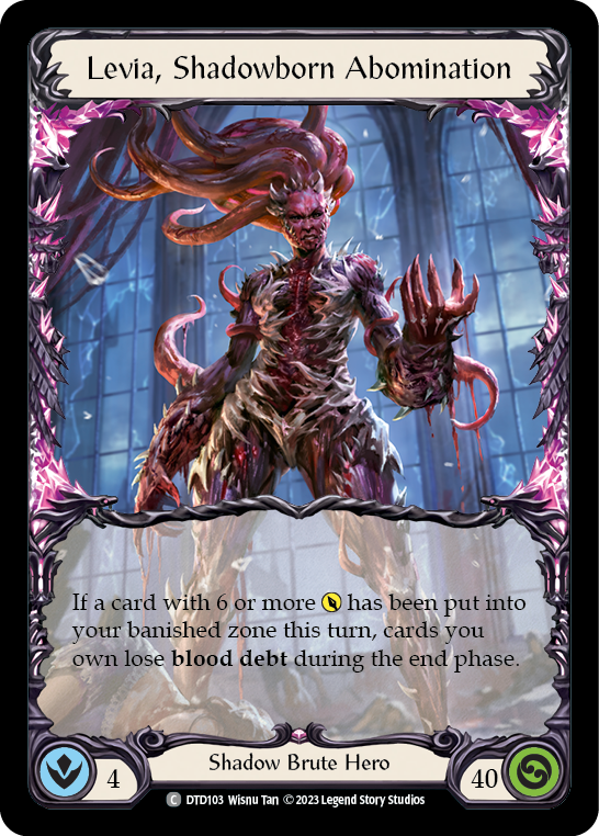 Levia, Shadowborn Abomination [DTD103] (Dusk Till Dawn) | Card Citadel