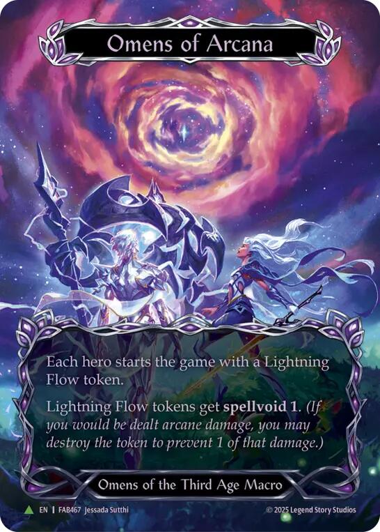 Omens of Arcana (Marvel Cold Foil) [FAB467] (Promo)  Cold Foil | Card Citadel