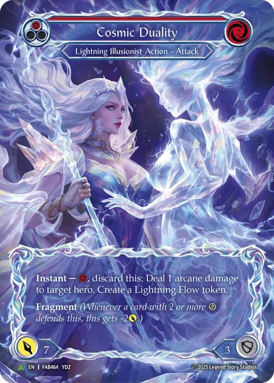 Cosmic Duality (Marvel Cold Foil) [FAB464] (Promo)  Cold Foil | Card Citadel