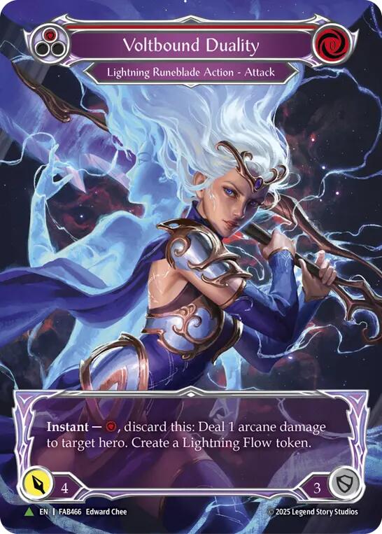 Voltbound Duality (Marvel Cold Foil) [FAB466] (Promo)  Cold Foil | Card Citadel