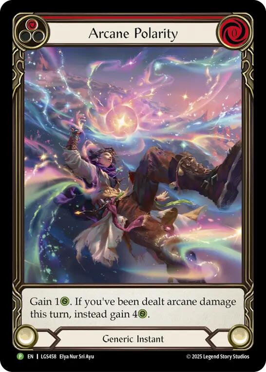 Arcane Polarity (Extended Art) [LGS458] (Promo)  Rainbow Foil | Card Citadel