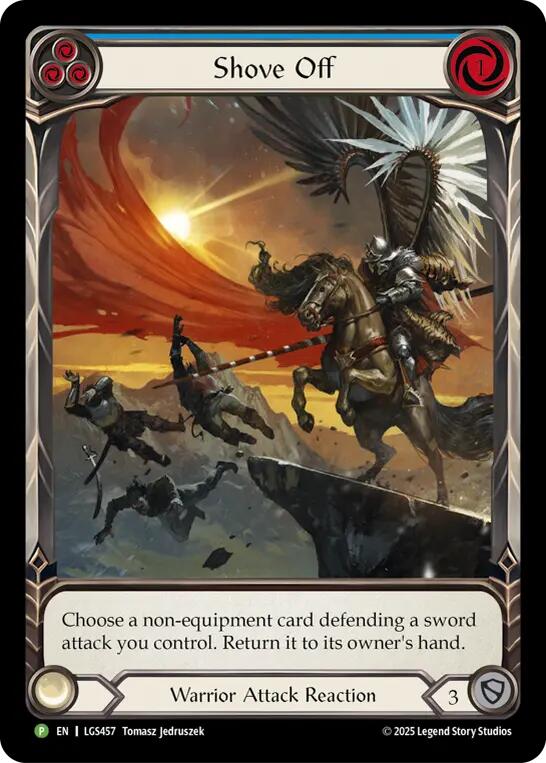 Shove Off (Cold Foil) [LGS457] (Promo)  Cold Foil | Card Citadel