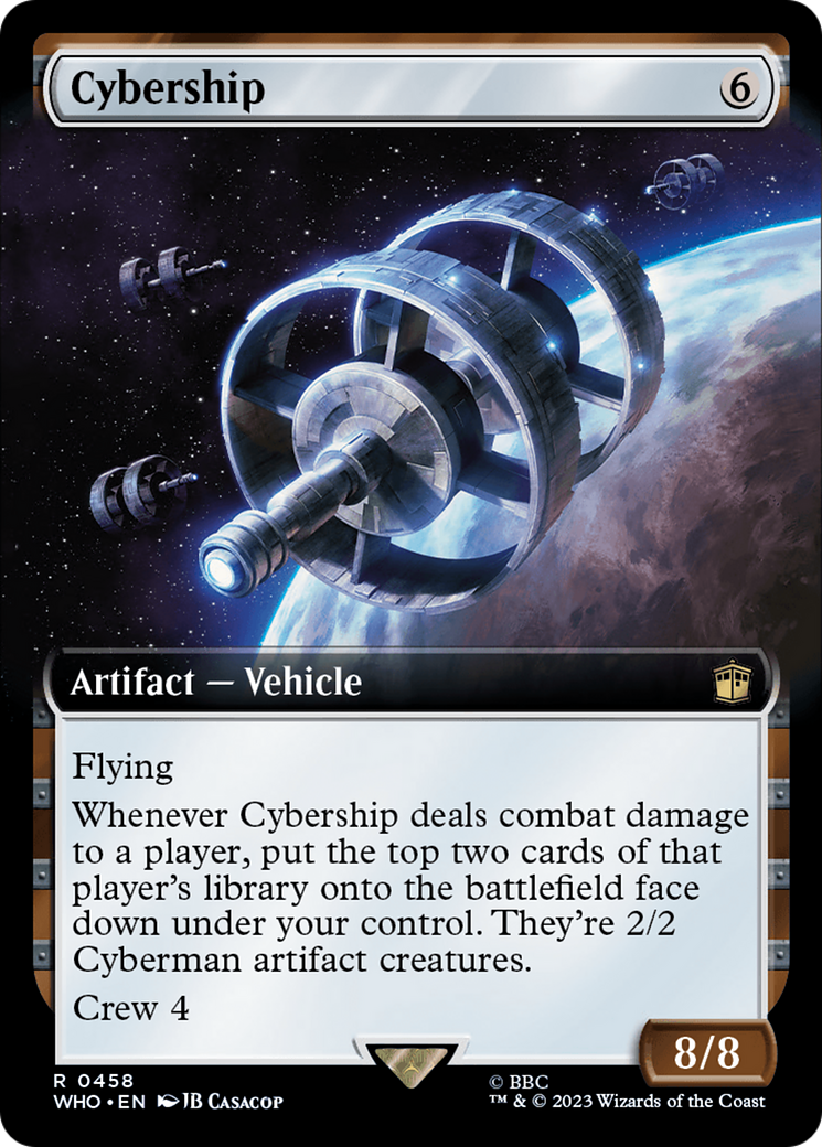 Cybership (Extended Art) [Doctor Who] | Card Citadel