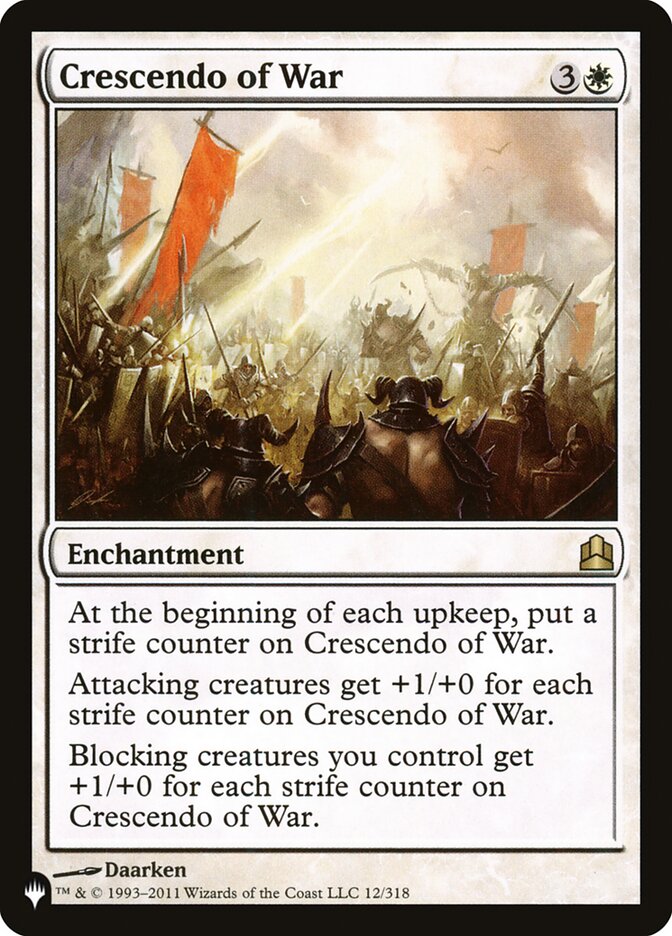 Crescendo of War [The List] | Card Citadel