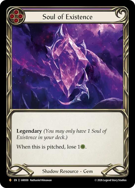 Soul of Existence [IAR000] (Usurp the Shadow Throne)  Rainbow Foil | Card Citadel