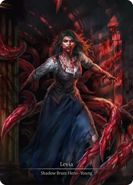 Levia (Marvel) [IAR002] (Usurp the Shadow Throne)  Cold Foil | Card Citadel