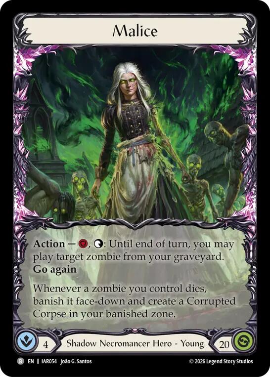 Malice [IAR054] (Usurp the Shadow Throne) | Card Citadel