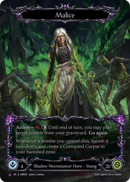 Malice (Marvel) [IAR054] (Usurp the Shadow Throne)  Cold Foil | Card Citadel