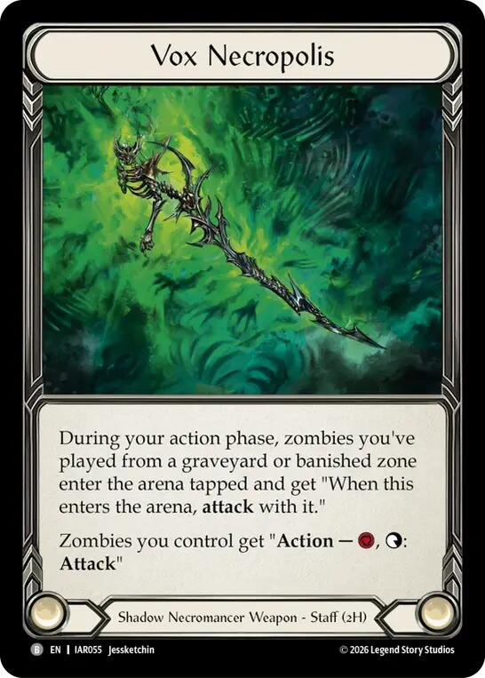 Vox Necropolis [IAR055] (Usurp the Shadow Throne) | Card Citadel