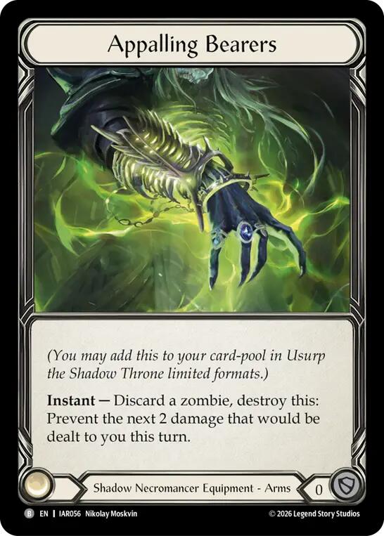 Appalling Bearers [IAR056] (Usurp the Shadow Throne) | Card Citadel