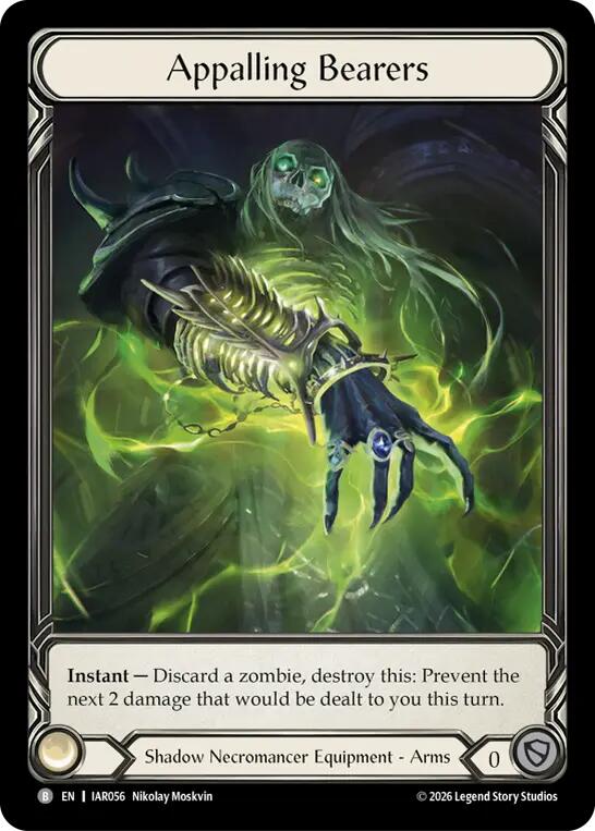 Appalling Bearers (Extended Art) [IAR056] (Usurp the Shadow Throne)  Cold Foil | Card Citadel