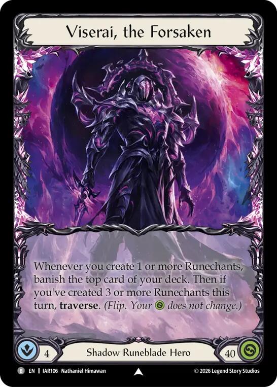Viserai, the Forsaken // Viserai, Usurper [IAR106] (Usurp the Shadow Throne) | Card Citadel