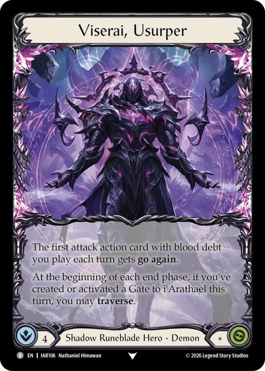 Viserai, the Forsaken // Viserai, Usurper [IAR106] (Usurp the Shadow Throne) | Card Citadel