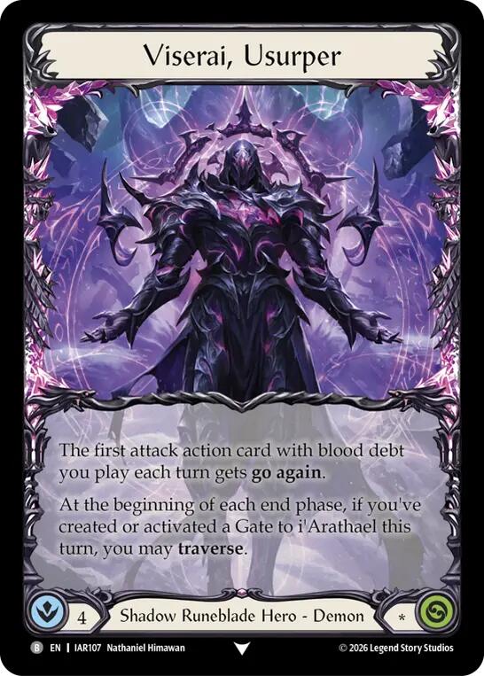 Viserai, Between Worlds // Viserai Usurper [IAR107] (Usurp the Shadow Throne) | Card Citadel