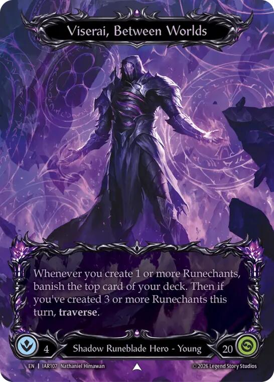 Viserai, Between Worlds (Marvel) [IAR107] (Usurp the Shadow Throne)  Cold Foil | Card Citadel