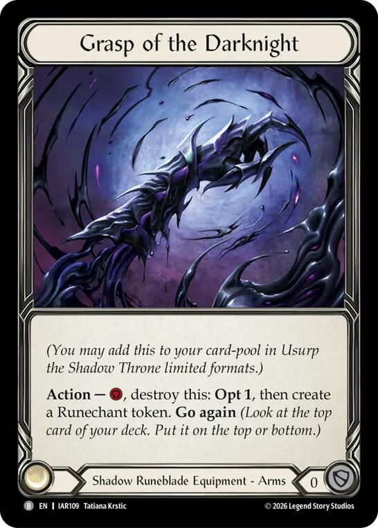 Grasp of the Darknight [IAR109] (Usurp the Shadow Throne) | Card Citadel