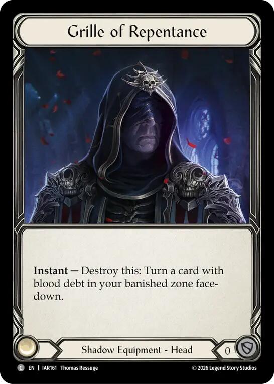 Grille of Repentance [IAR161] (Usurp the Shadow Throne) | Card Citadel