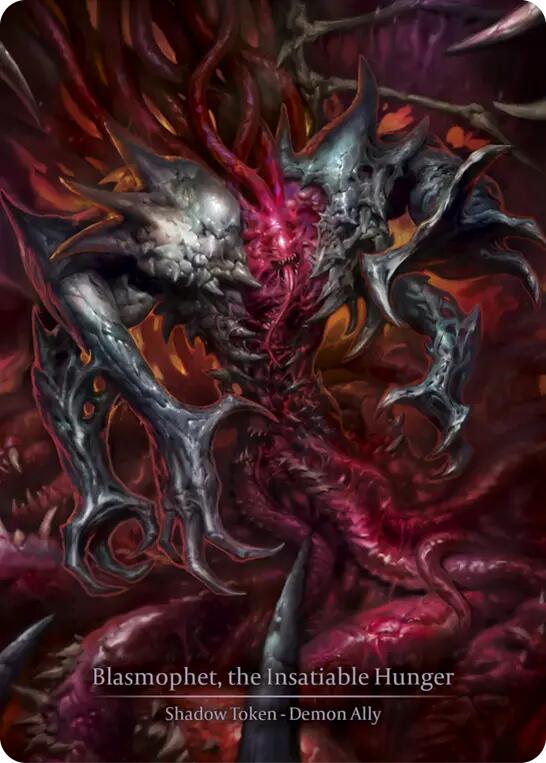 Blasmophet, the Insatiable Hunger (Marvel) [IAR221] (Usurp the Shadow Throne)  Cold Foil | Card Citadel