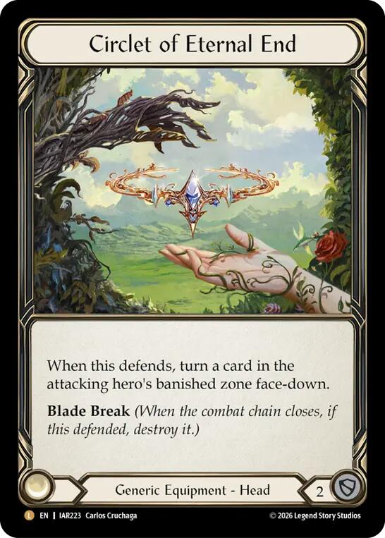 Circlet of Eternal End [IAR223] (Usurp the Shadow Throne)  Cold Foil | Card Citadel