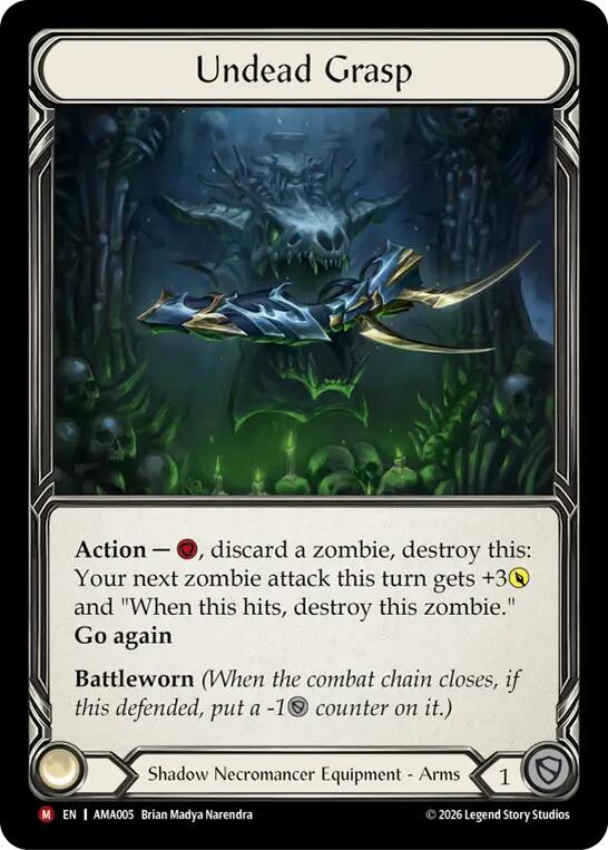 Undead Grasp [AMA005] (Armory Deck: Malice)  Rainbow Foil | Card Citadel