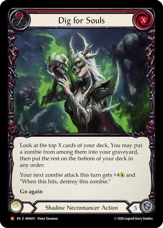 Dig for Souls (Red) [AMA011] (Armory Deck: Malice) | Card Citadel