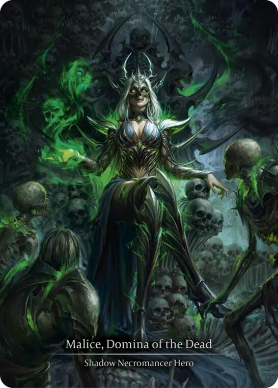 Malice, Domina of the Dead (Marvel) [GEM184] (GEM Pack 6)  Cold Foil | Card Citadel