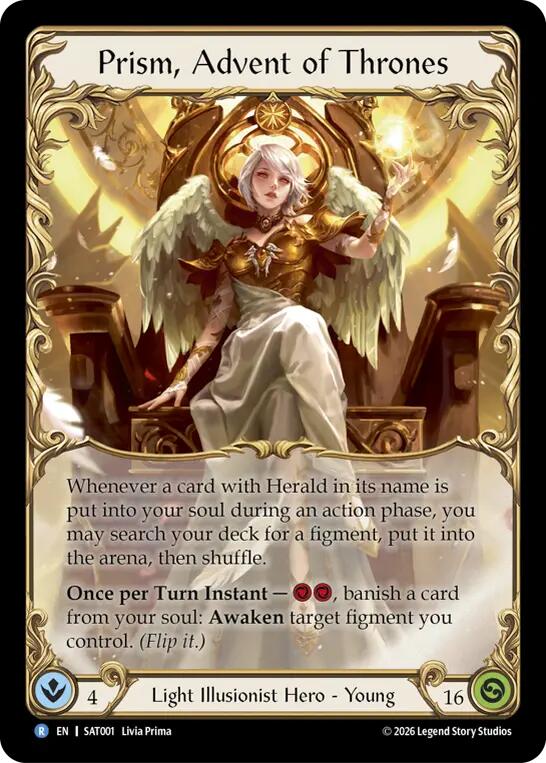 Prism, Advent of Thrones [SAT001] (Silver Age: Usurp the Shadow Throne) | Card Citadel