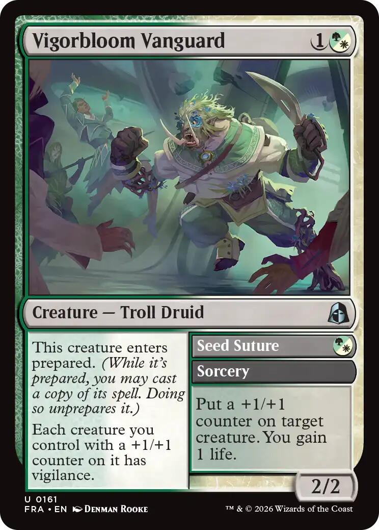 Vigorbloom Vanguard // Seed Suture [Reality Fracture] | Card Citadel