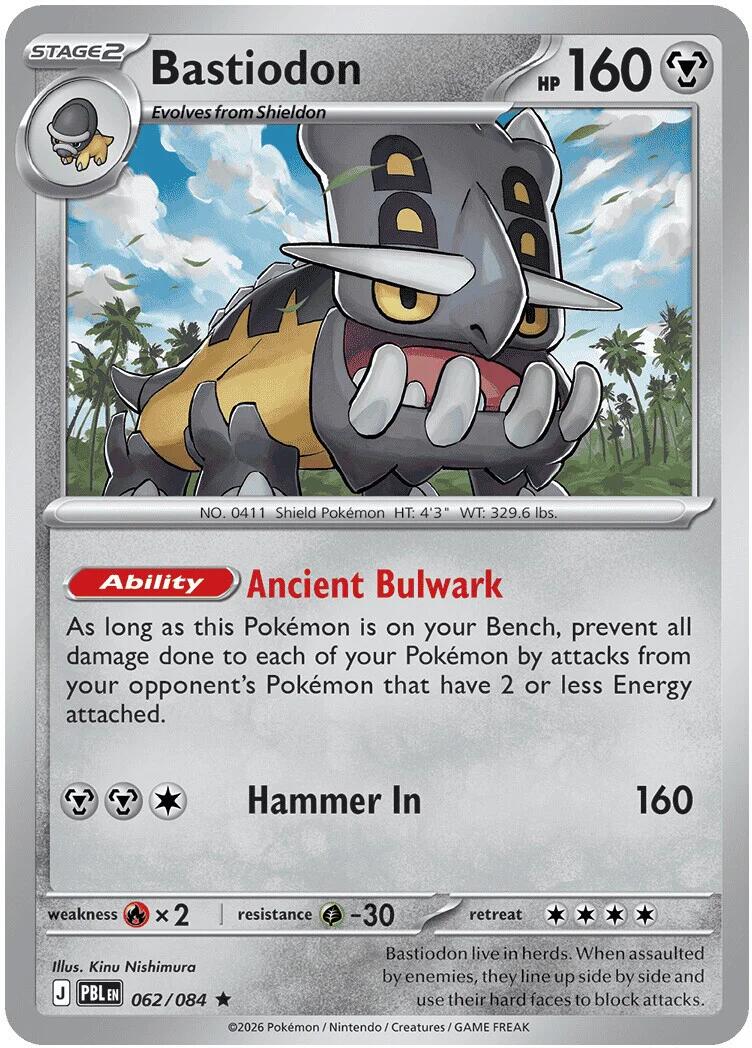 Bastiodon (062/084) (Deck Exclusive) [Mega Evolution: Pitch Black] | Card Citadel