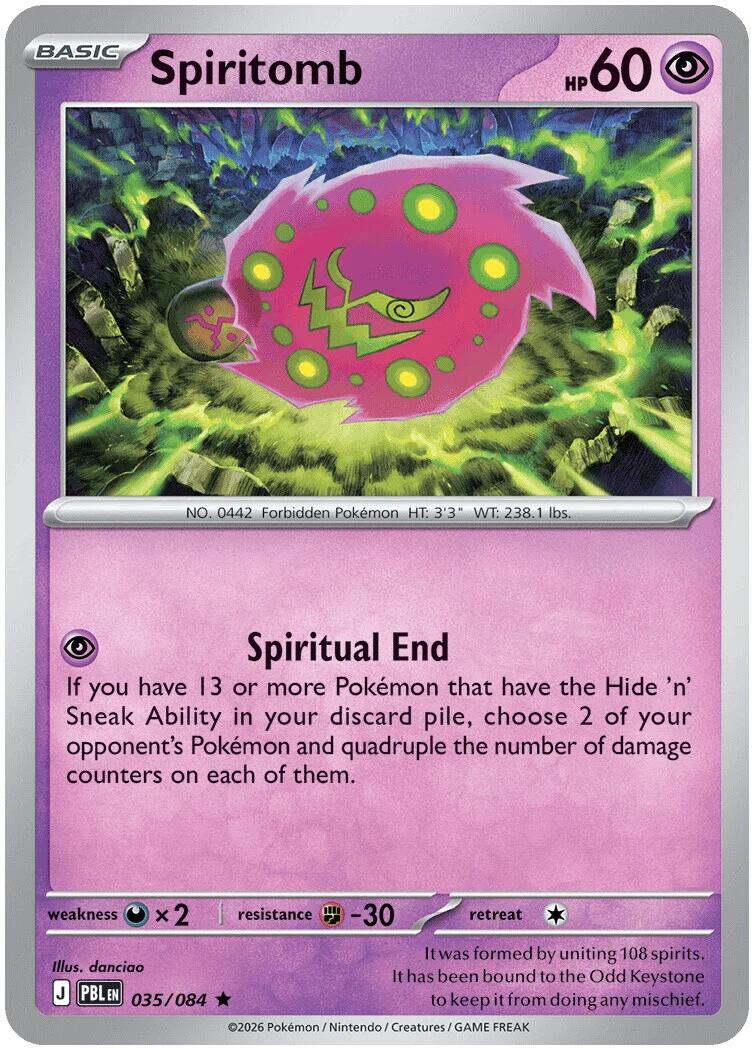 Spiritomb (035/084) (Deck Exclusive) [Mega Evolution: Pitch Black] | Card Citadel