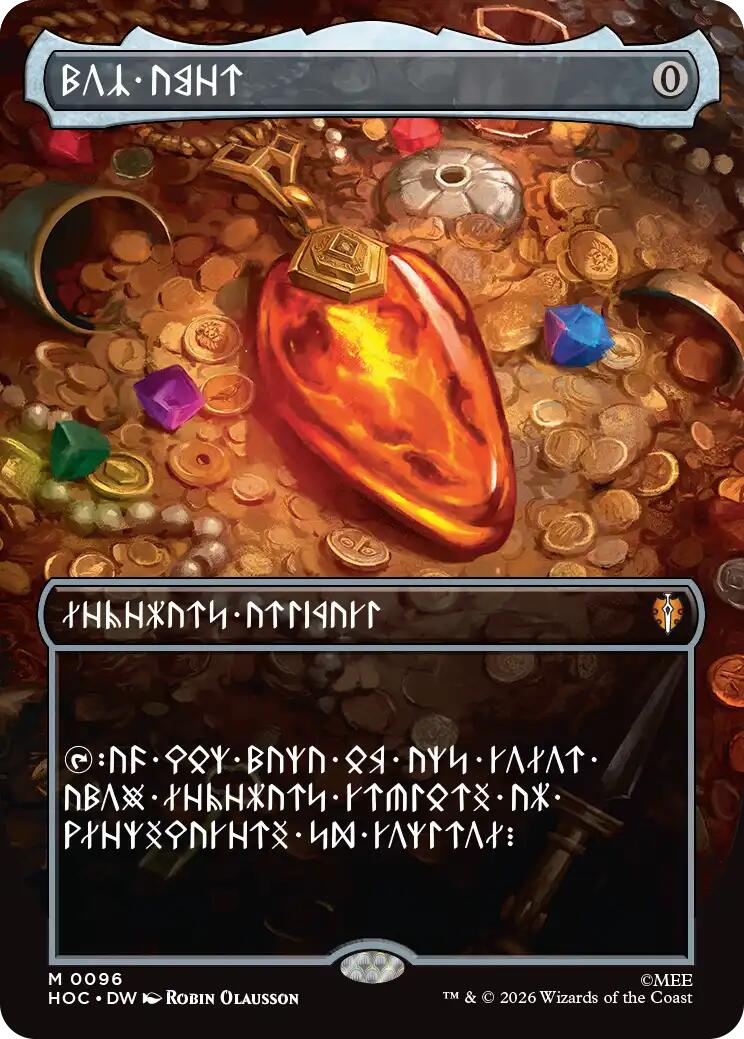 Mox Amber (Borderless) [The Hobbit: Eternal-Legal] | Card Citadel