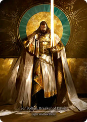 Ser Boltyn, Breaker of Dawn (Marvel) [CON005] (Promo)  Cold Foil | Card Citadel