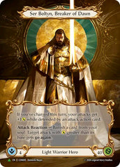 Ser Boltyn, Breaker of Dawn (Marvel) [CON005] (Promo)  Cold Foil | Card Citadel