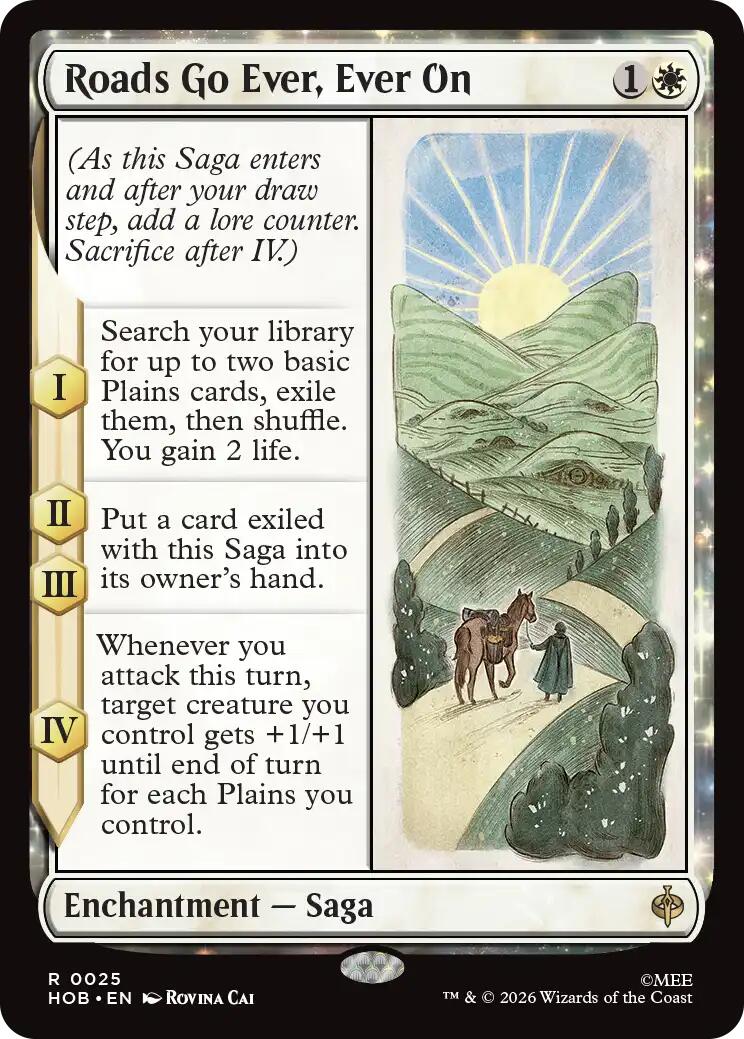 Roads Go Ever, Ever On [The Hobbit] | Card Citadel