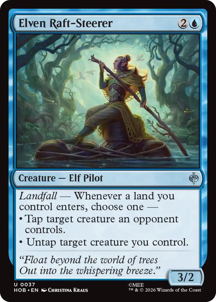 Elven Raft-Steerer [The Hobbit] | Card Citadel