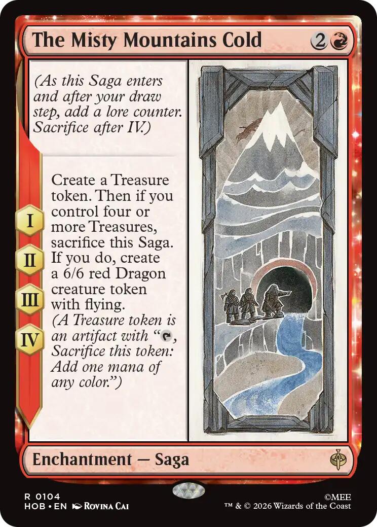 The Misty Mountain Cold [The Hobbit] | Card Citadel