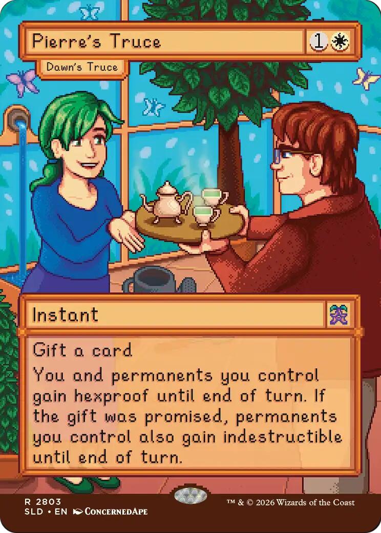 Pierre's Truce - Dawn's Truce [Secret Lair Drop Series] | Card Citadel
