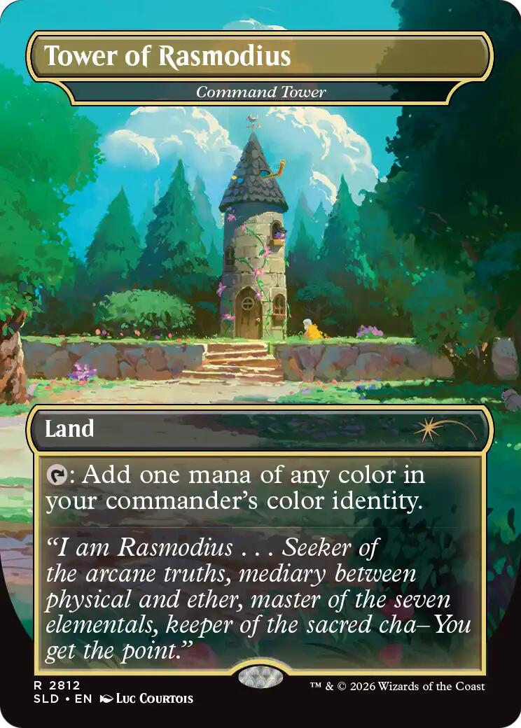 Tower of Rasmodius - Command Tower [Secret Lair Drop Series] | Card Citadel