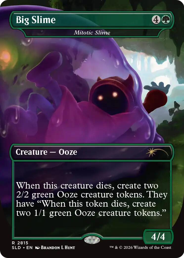 Big Slime - Mitotic Slime [Secret Lair Drop Series] | Card Citadel