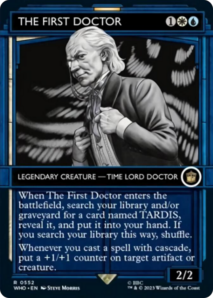 The First Doctor (Showcase) [Doctor Who] | Card Citadel